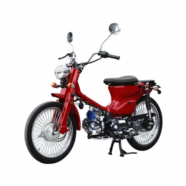 125cc RTX Scooter Moped – Classic Style, 4-Speed Manual Transmission, 17" Wheels