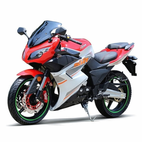 250cc X22R DF250RTS Sports Motorcycle – 5-Speed Manual, 17" Wheels, Dual Disc Brakes, LED Display