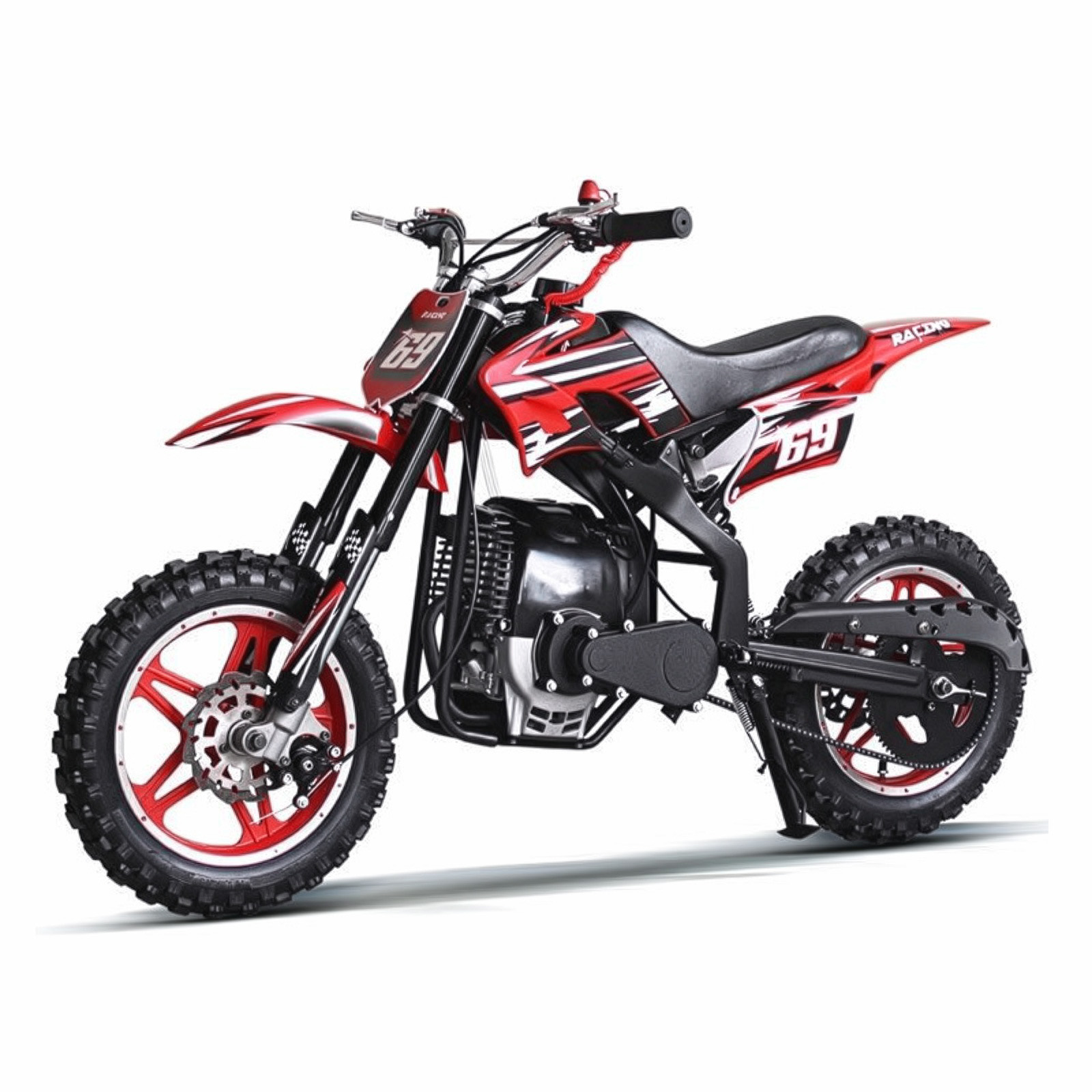 50cc Kids Dirt Bike KDB-001 – 4-Stroke Engine, 10" Aluminum Wheels, Off-Road Tires