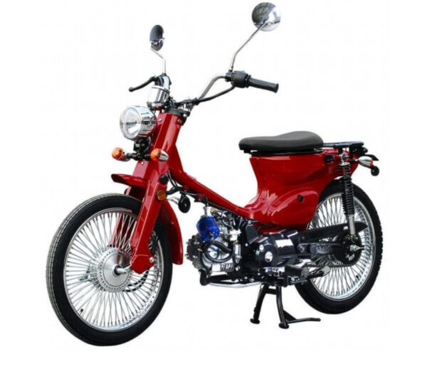 125cc RTX Scooter Moped – 4-Speed Manual, Classic Retro Design, 17" Wheel